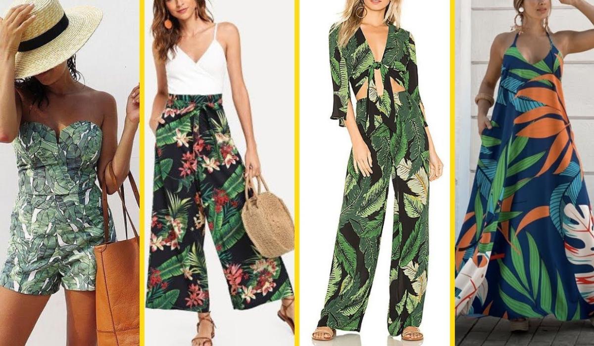 Estampa tropical - Achadinhos Bohochic