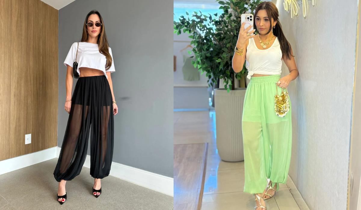 Calça aladim Achadinhos Bohochic 