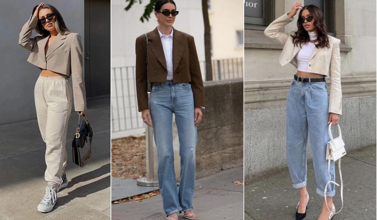 Blazer cropped - Achadinhos Bohochic