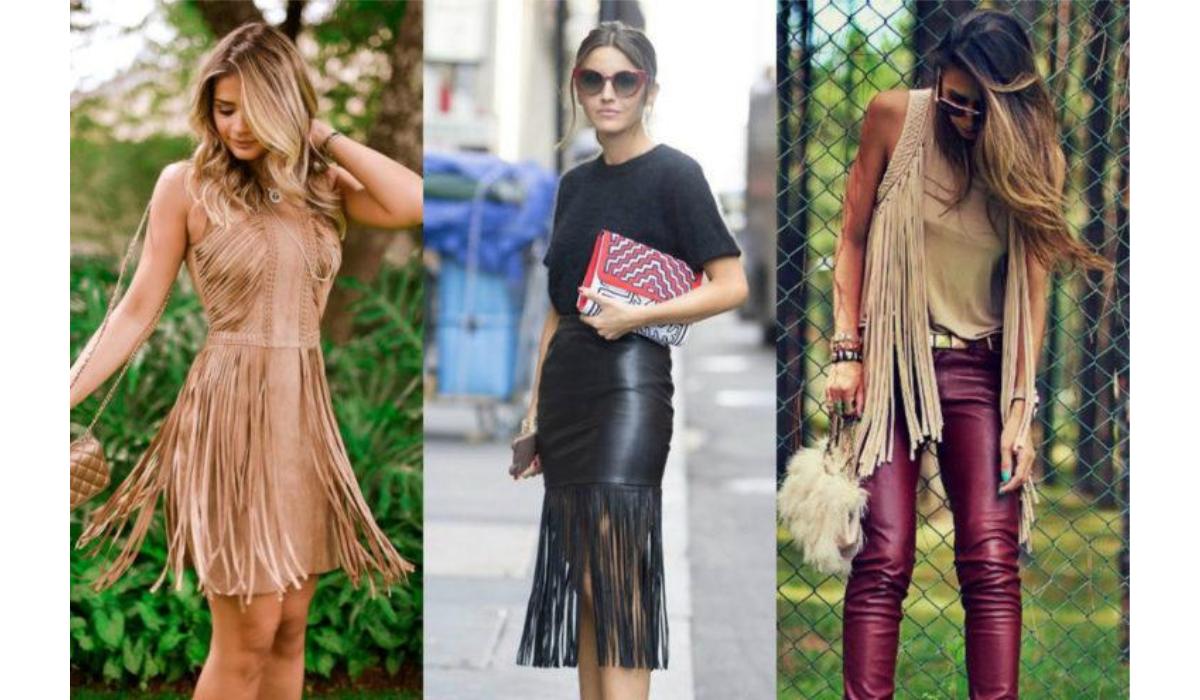 Franjas roupas - Achadinhos Bohochic 