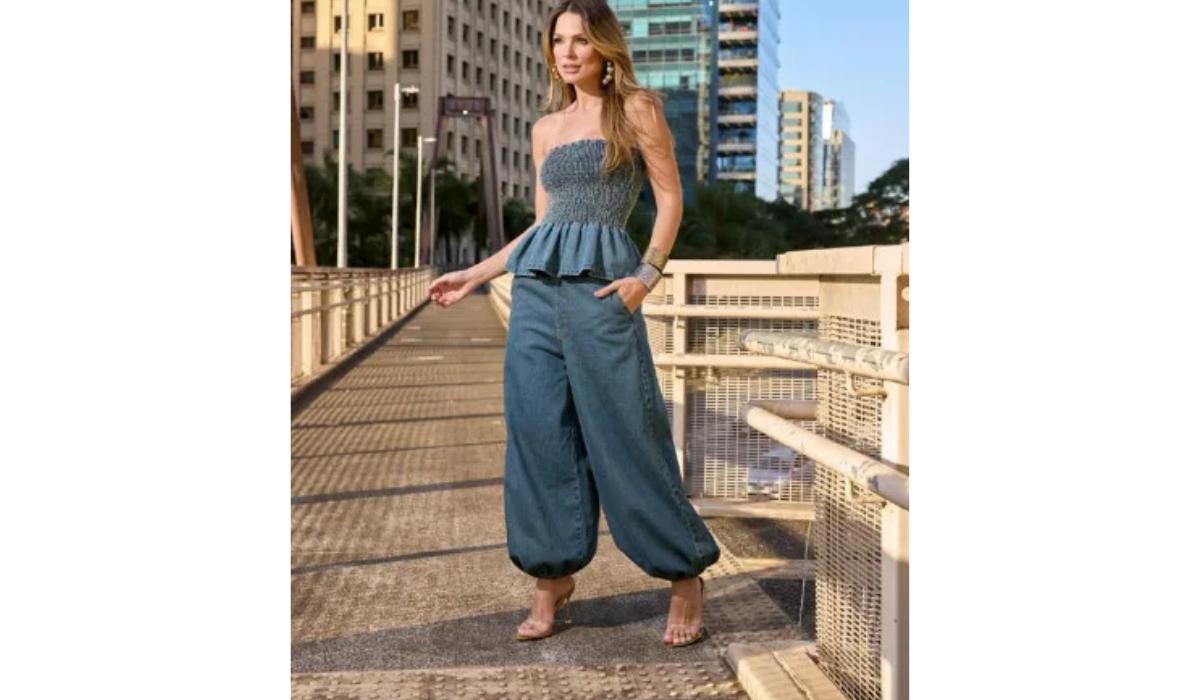 Calça aladim Achadinhos Bohochic 
