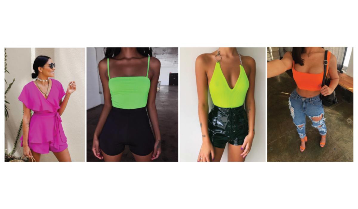 cores neon - Achadinhos Bohochic