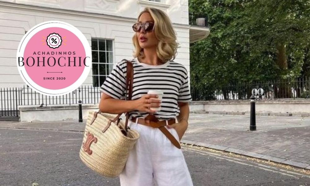 Bolsa de palha - Achadinhos Bohochic