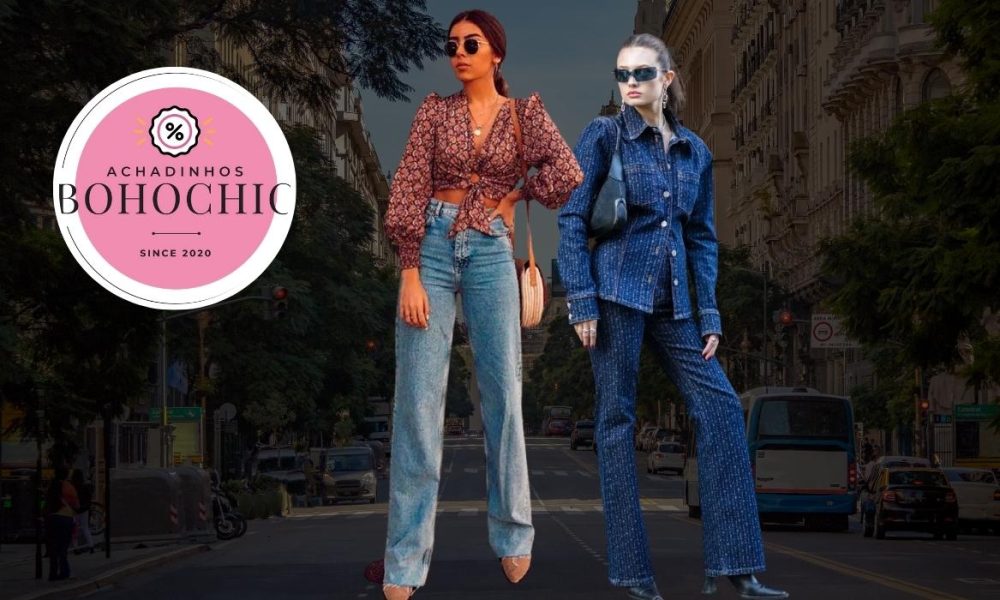 Calça flare feminina - Achadinhos Bohochic