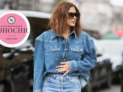 Jaqueta jeans feminina - Achadinhos Bohochic
