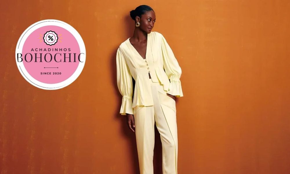 blazer feminino alfaiataria - Achadinhos Bohochic