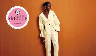 blazer feminino alfaiataria - Achadinhos Bohochic