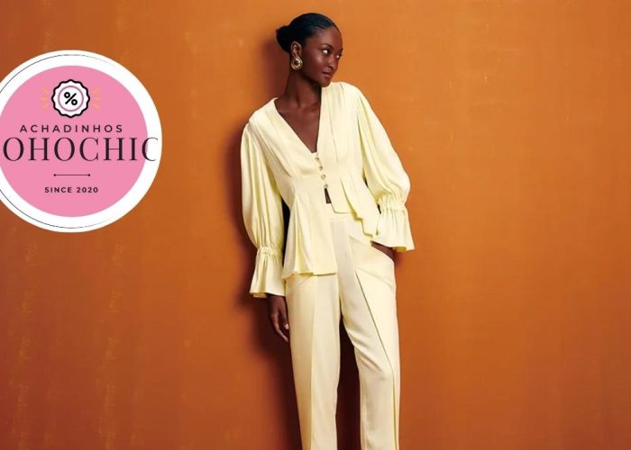 blazer feminino alfaiataria - Achadinhos Bohochic