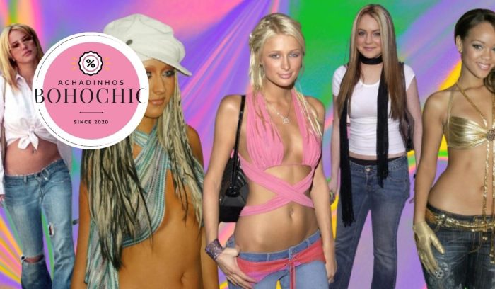Moda feminina anos 2000 - Achadinhos Bohochic