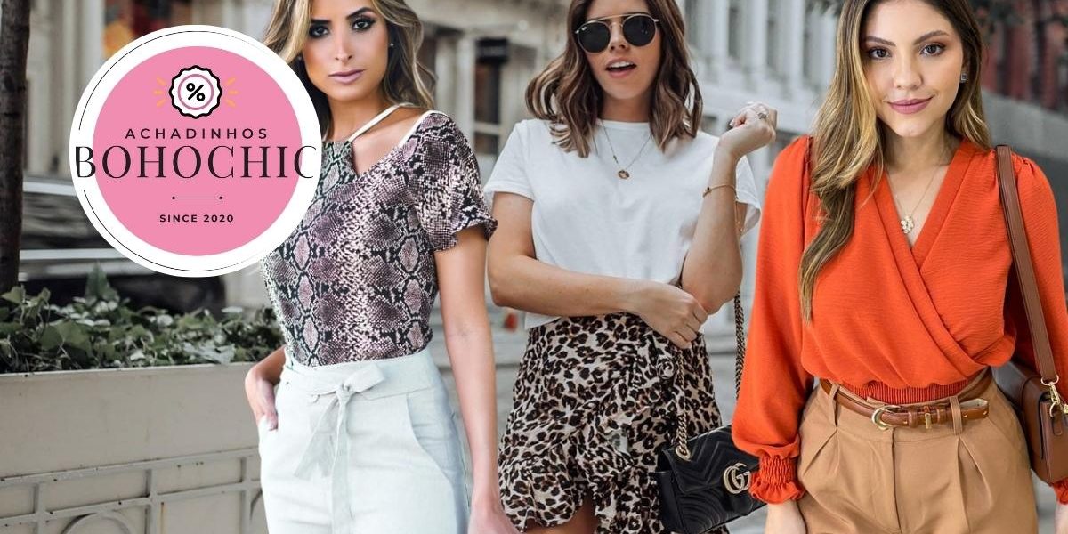 Blusas femininas - Achadinhos Bohochic