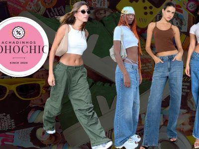 Calça cintura baixa - Achadinhos Bohochic