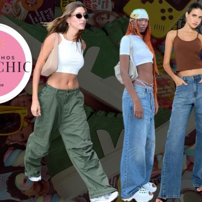 Calça cintura baixa - Achadinhos Bohochic