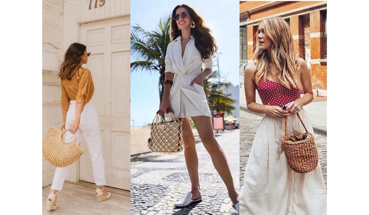 Bolsa de palha - Achadinhos Bohochic 