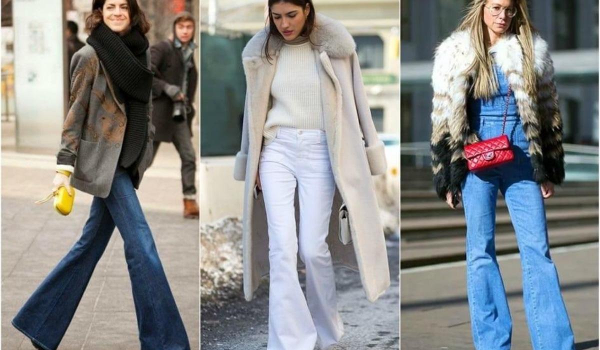 Calça flare feminina - Achadinhos Bohochic