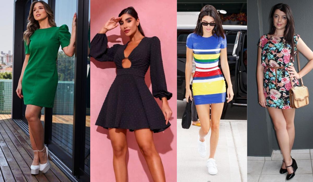 Vestido curto feminino - Achadinhos Bohochic