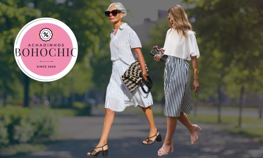 Sapato salto bloco - Achadinhos Bohochic