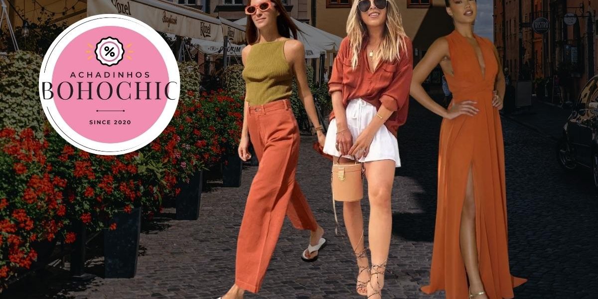 Look terracota - Achadinhos Bohochic