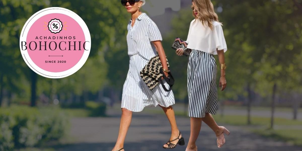 Sapato salto bloco - Achadinhos Bohochic