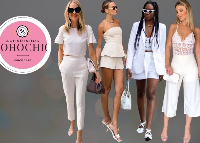 Looks brancos - Achadinhos Bohochic