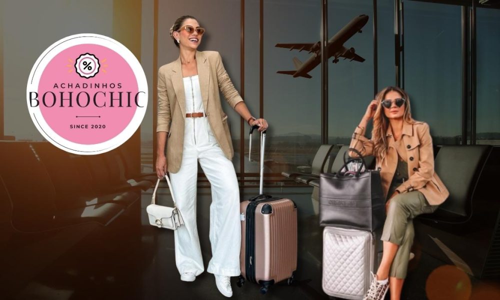Look aeroporto feminino - Achadinhos Bohochic