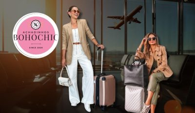 Look aeroporto feminino - Achadinhos Bohochic