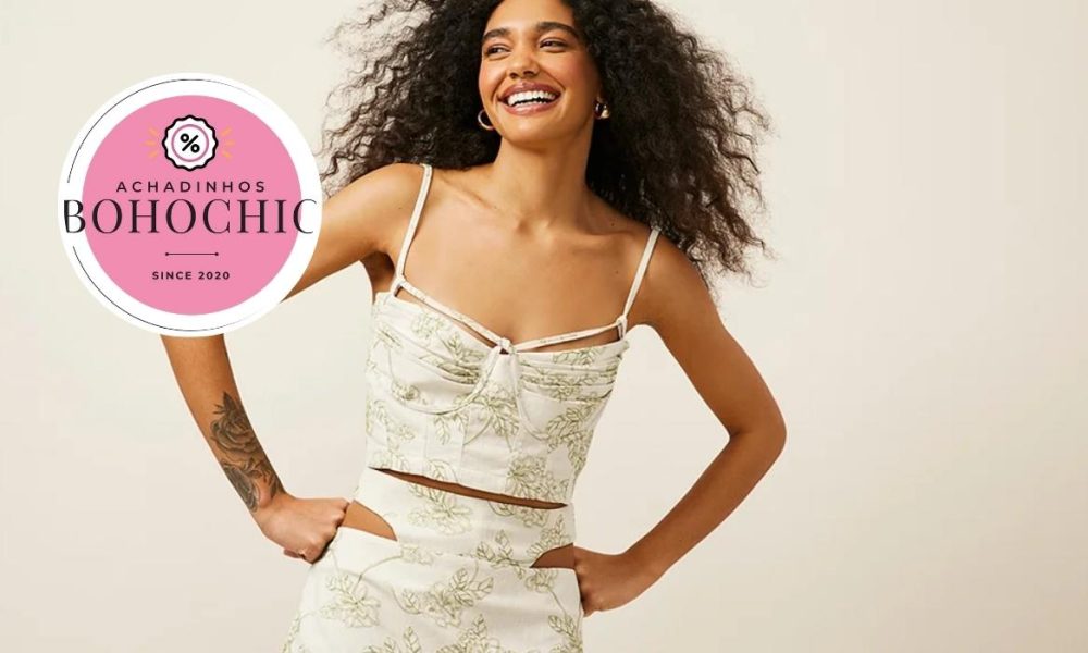 corset feminino - Achadinhos Bohochic