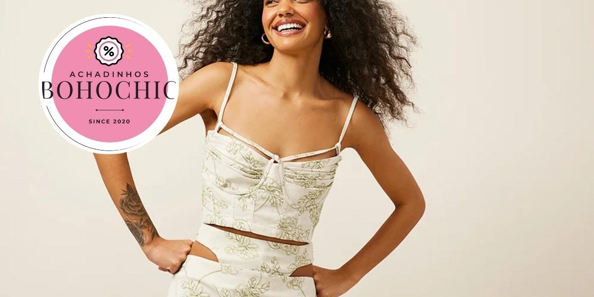 corset feminino - Achadinhos Bohochic