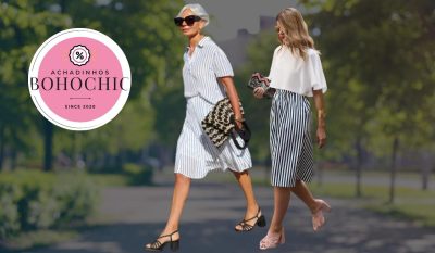 Sapato salto bloco - Achadinhos Bohochic