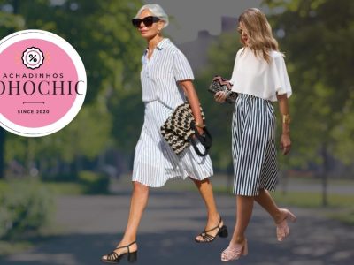 Sapato salto bloco - Achadinhos Bohochic