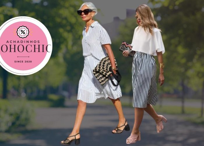 Sapato salto bloco - Achadinhos Bohochic