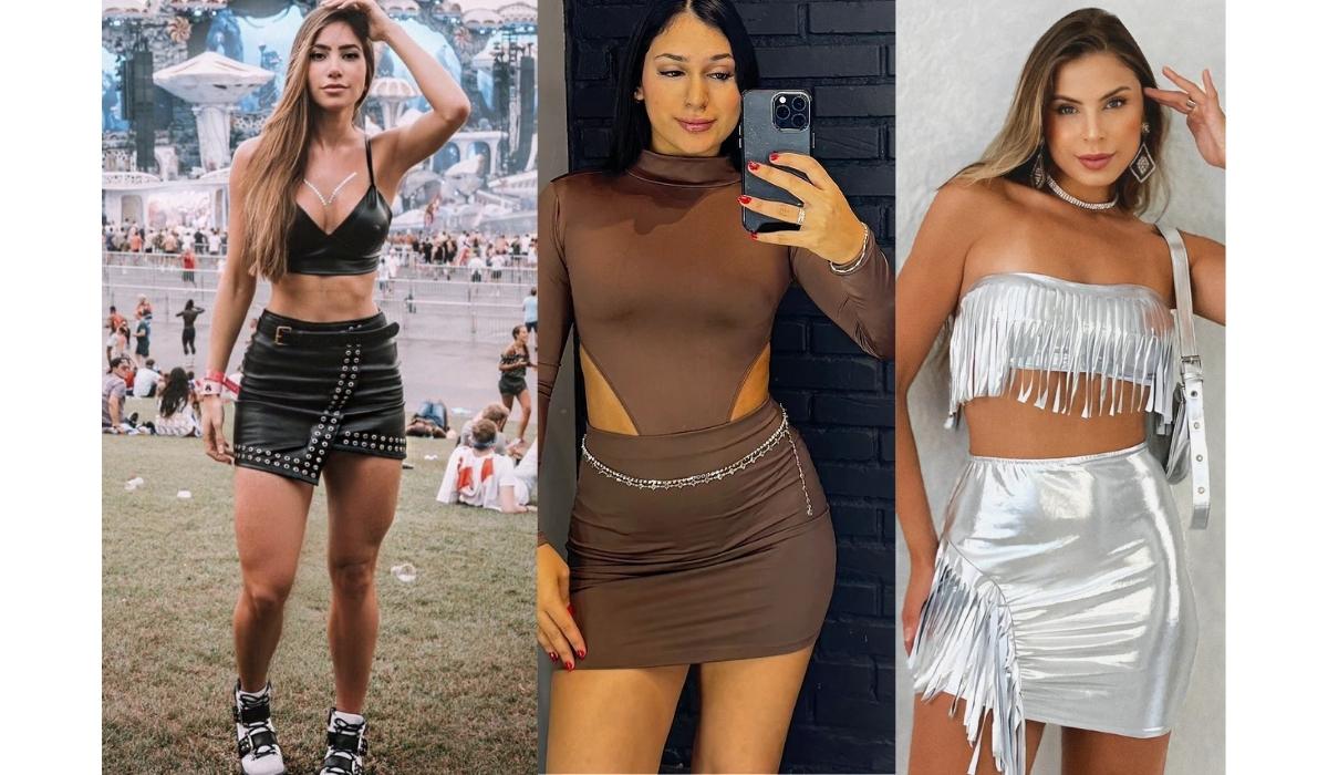 looks festa eletrônica - Achadinhos Bohochic