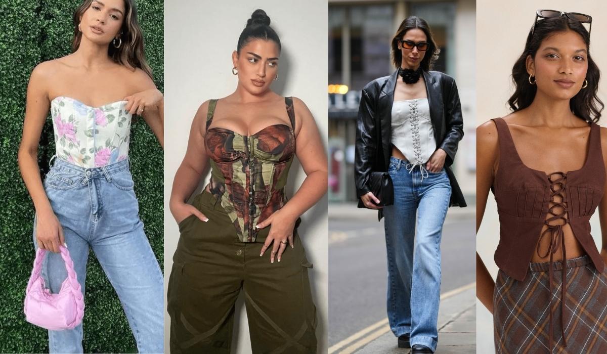 corset feminino - Achadinhos Bohochic