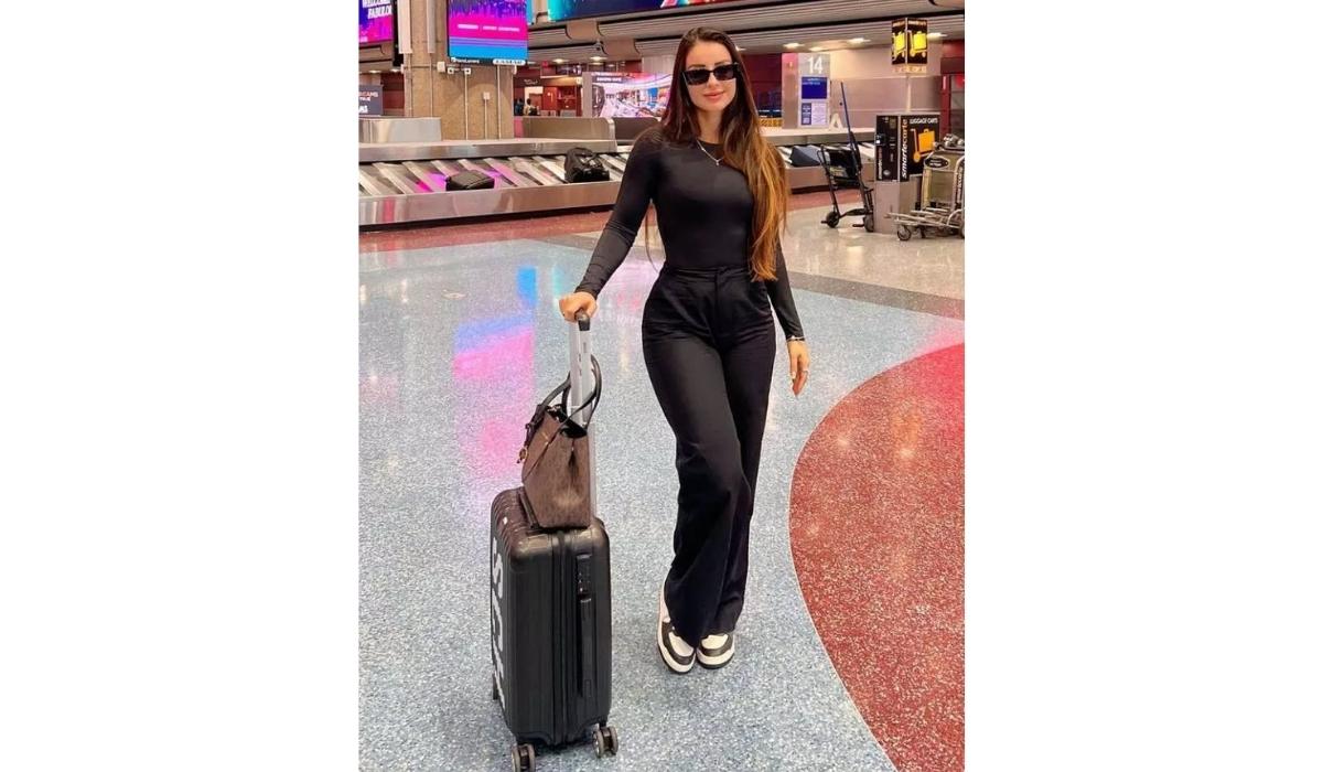 Look aeroporto feminino - Achadinhos Bohochic 