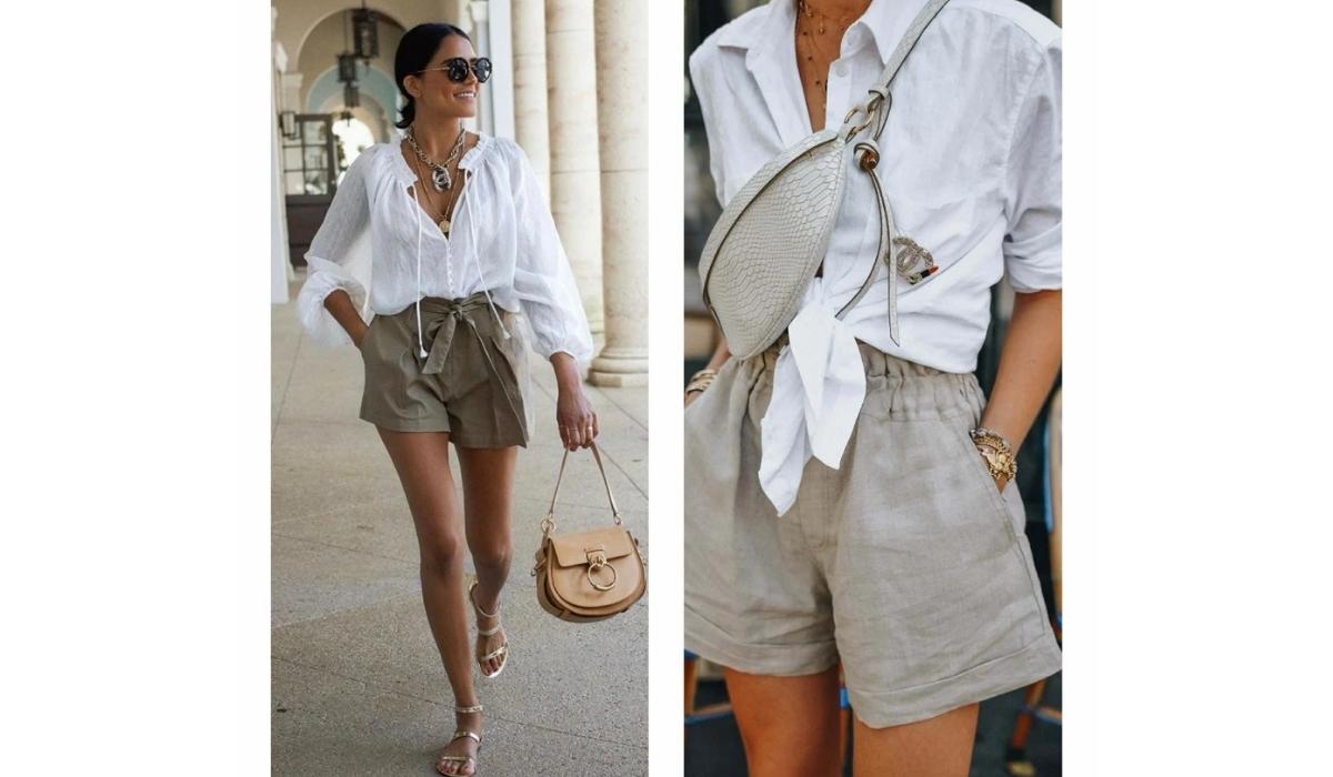 Conjunto de linho feminino - Achadinhos Bohochic