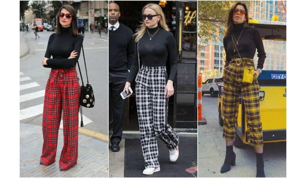 Moda xadrez feminina - Achadinhos Bohochic