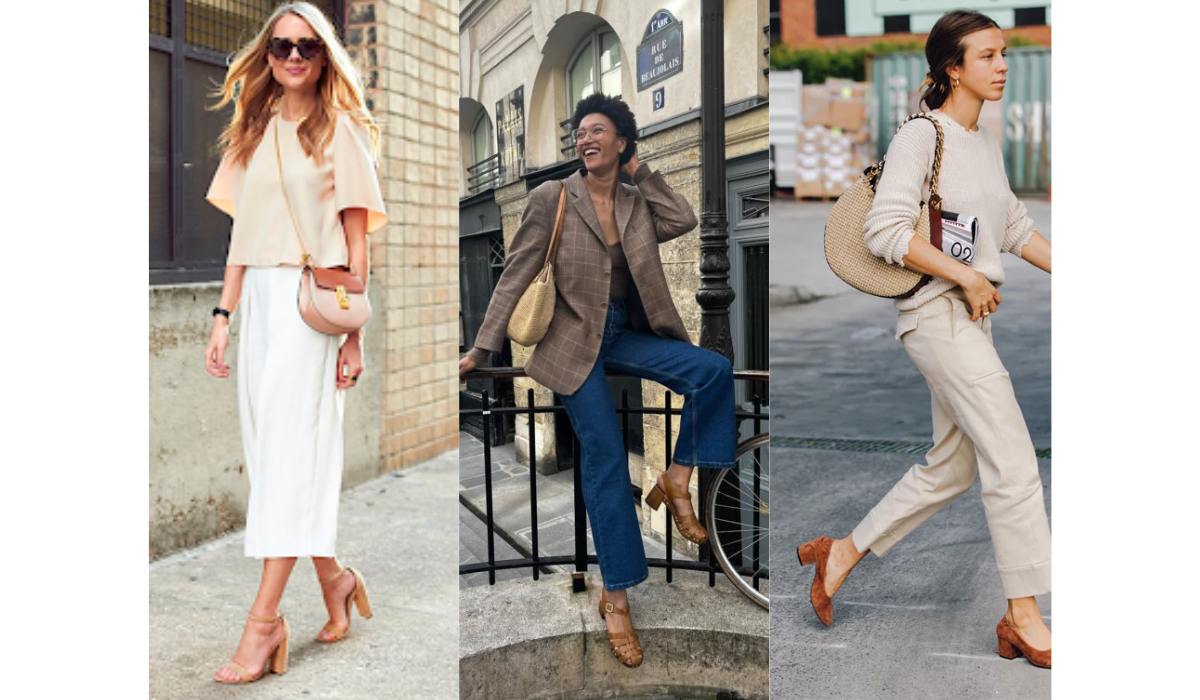 Sapato salto bloco - Achadinhos Bohochic