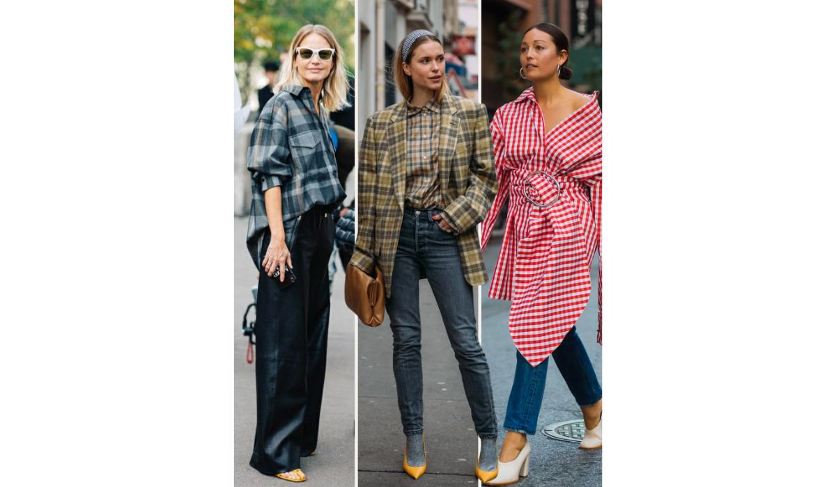 Moda xadrez feminina - Achadinhos Bohochic