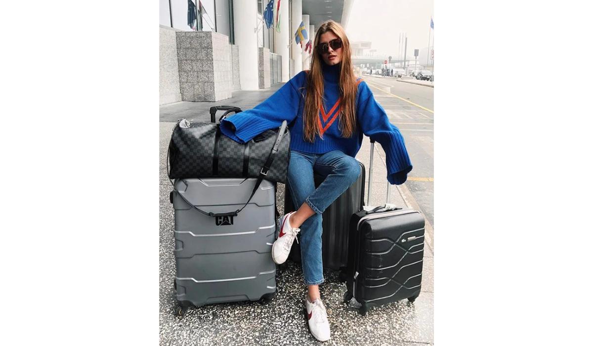 Look aeroporto feminino - Achadinhos Bohochic 