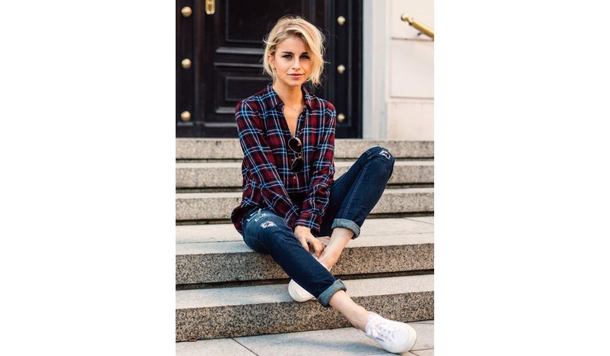 Moda xadrez feminina - Achadinhos Bohochic