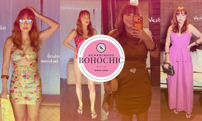 look de praia 2026 Achadinhos Bohochic