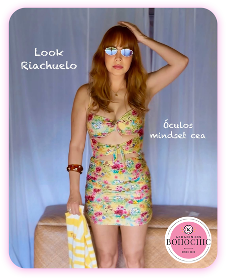 look riachuelo + óculos mindset cea Achadinhos Bohochic mobile