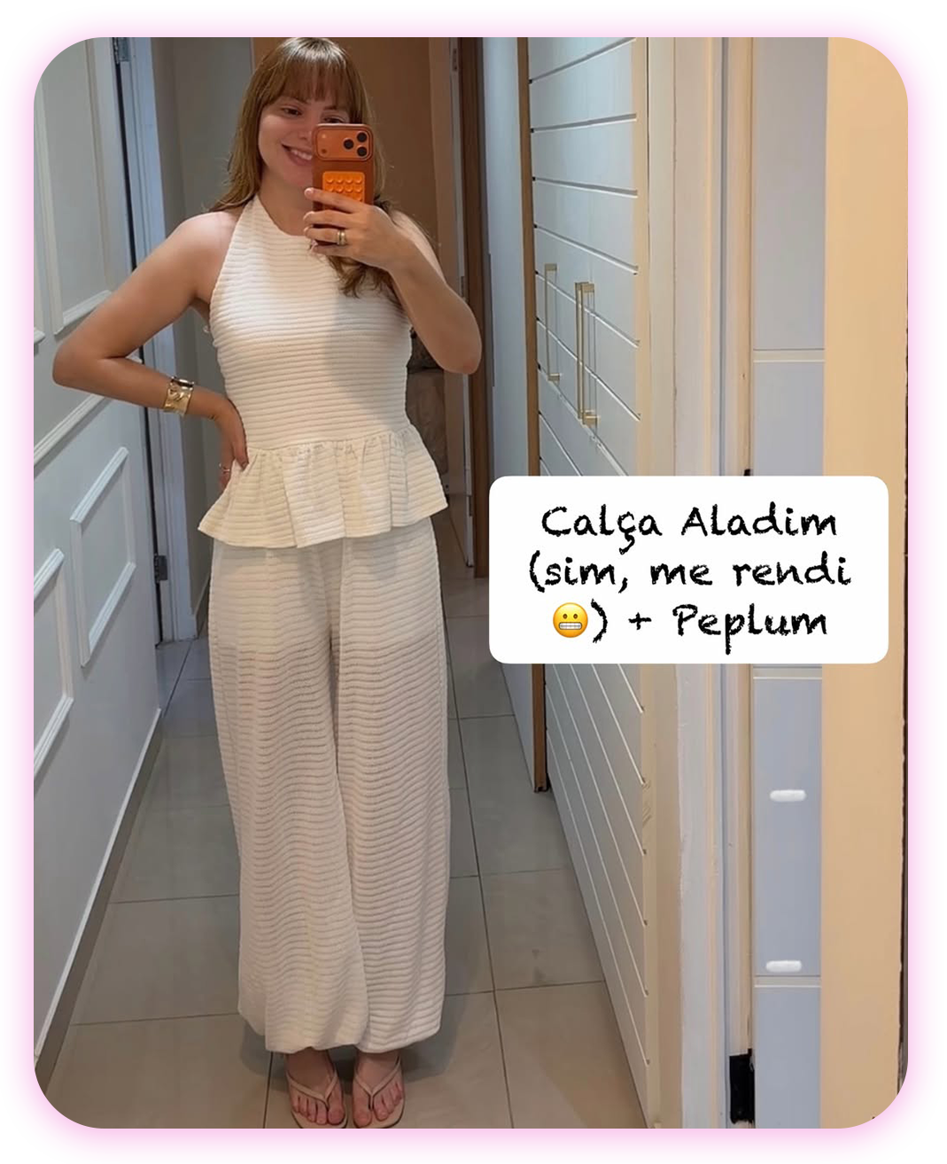 Calça Aladim fevereiro 2026